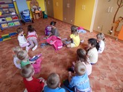 Návtěva prvňáčků ve školce